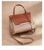 patchwork Designer Wide Strap Female Handbag