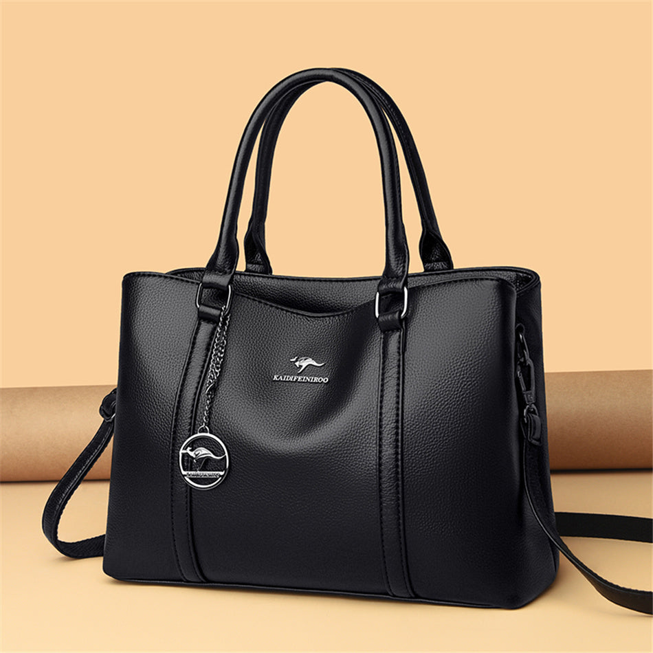 Soft Leather Handbag for Women