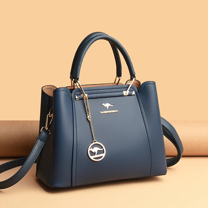 Women Luxury Designer Soft Leather Handbags