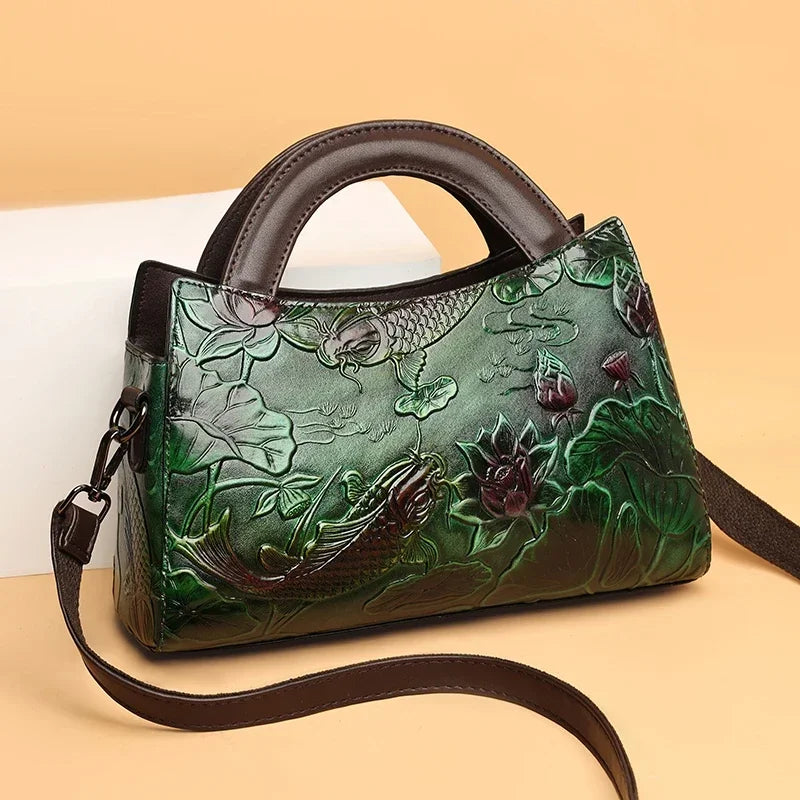 Light Luxury Retro Chinese Ethnic Style Handbag