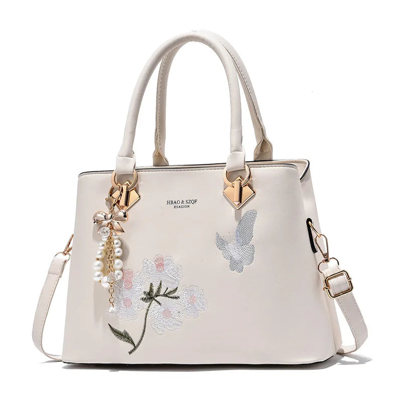 Fashionable Embroidered Crossbody Women'S Handbag