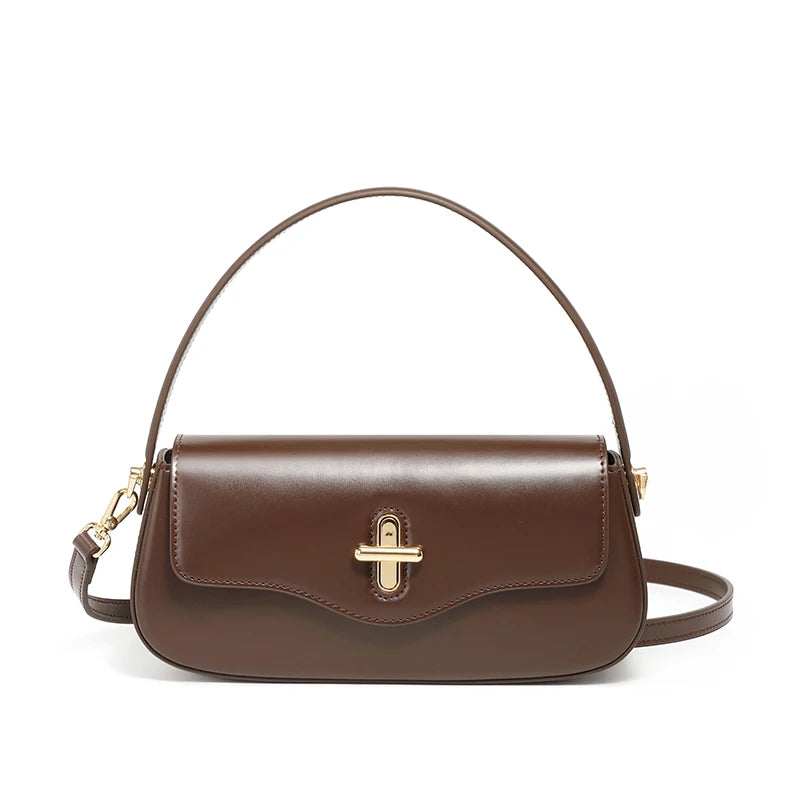 New Genuine Leather Women's Shoulder Bag
