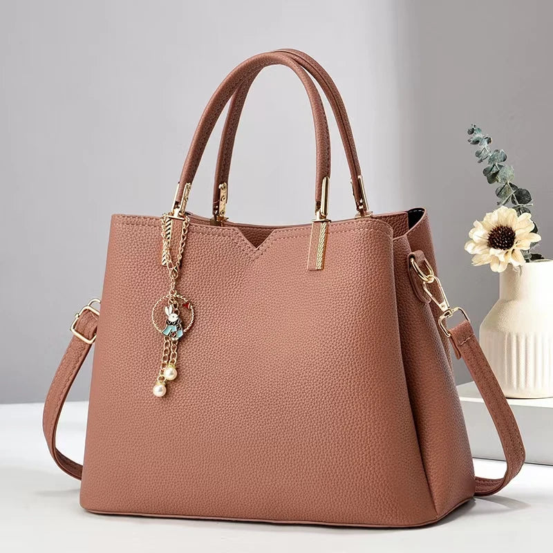 Textured Women's Tote – Large Capacity Handbags
