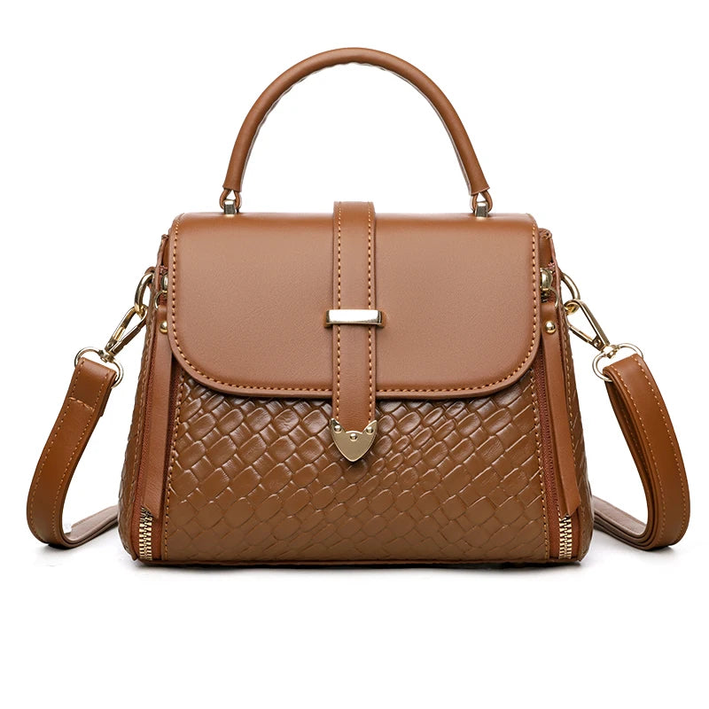 Fashion Luxury Design PU Leather Women Small Shoulder Crossbody Bags