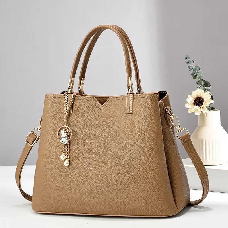 Textured Women's Tote – Large Capacity Handbags