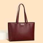 High Quality Leather Shoulder Crossbody Messenger Tote Bag