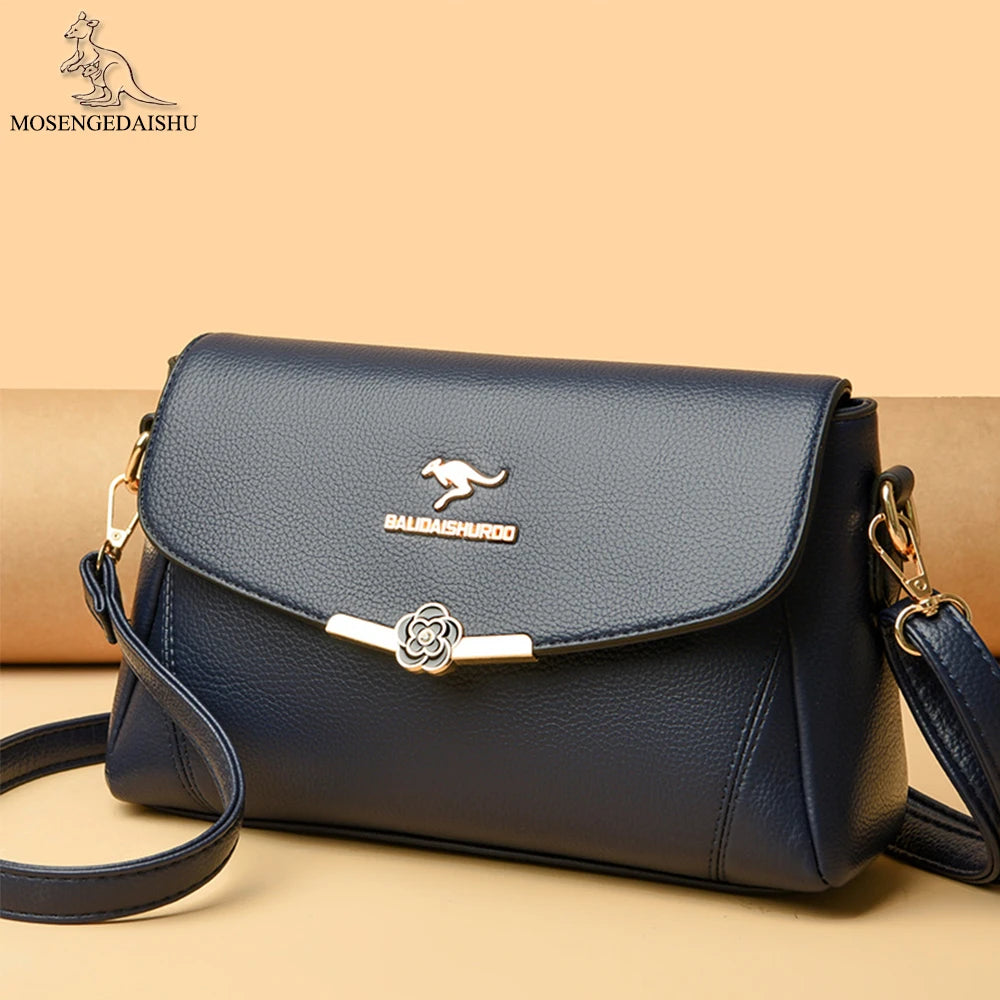 New Women's Armpit Bag Solid Color Women Crossbody Bags