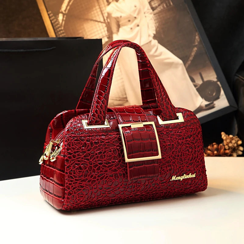 Cowhide leather Women handbag
