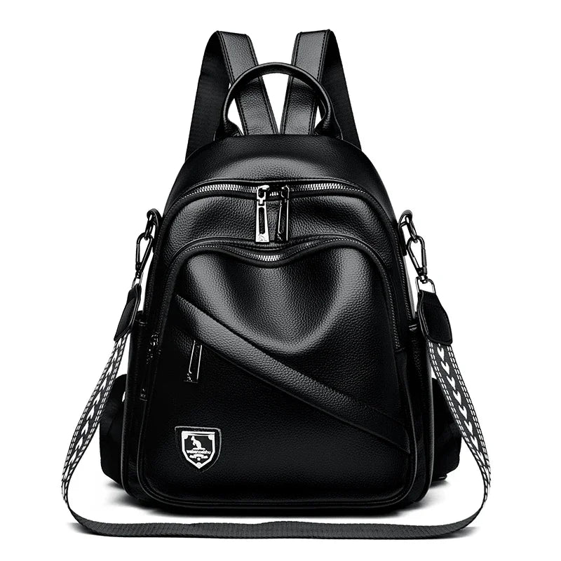 New Women High Quality Leather Backpacks