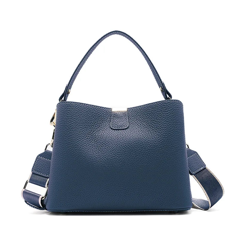 100% Genuine Leather Women's Crossbody Bag