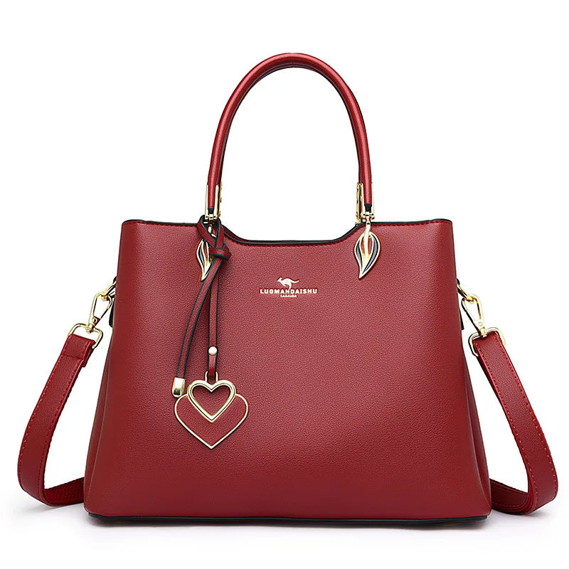 New 2025 Women Multi-layers Top-handle Bag