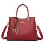 New 2025 Women Multi-layers Top-handle Bag