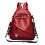 New Women High Quality Leather Backpacks