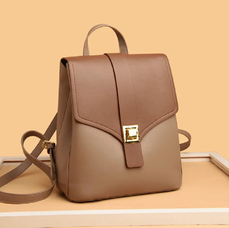 Stylish women's bag with stolen lock