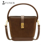 FOXER Cute Crossbody Bucket Bag For Women