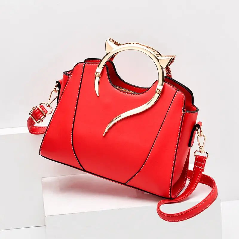 Vento Marea 2025 Women's PU Leather Tote & Crossbody Bag