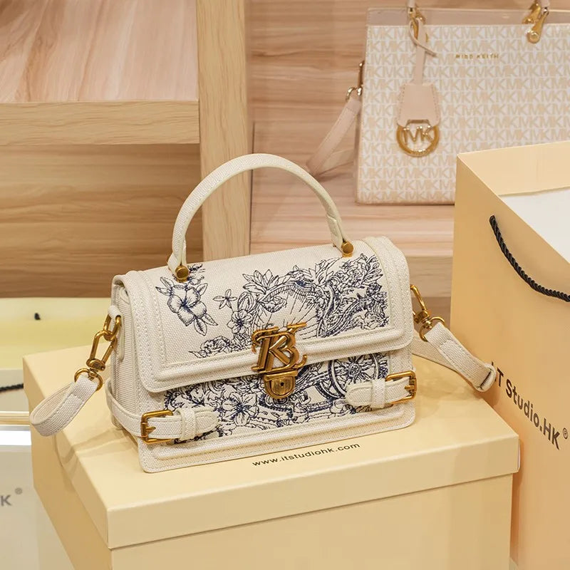 High-end texture summer designer single shoulder crossbody bag