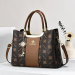 Women's Leather Large Capacity Handbag
