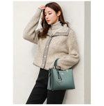New 2025 Women Multi-layers Top-handle Bag