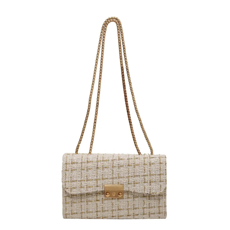 New Fashion Luxury Plaid Women Bag