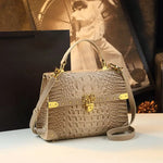 New Crocodile Print Handbag