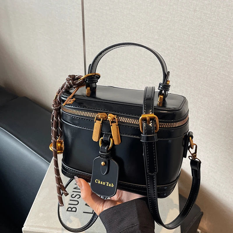 Luxury Burgundy Crossbody Bag