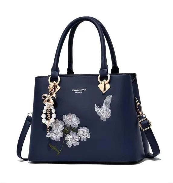 Fashionable Embroidered Crossbody Women'S Handbag
