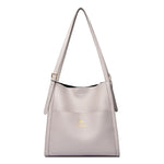 Luxury Leather Bucket Shoulde Tote