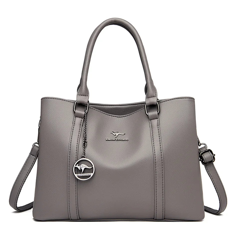 Soft Leather Handbag for Women