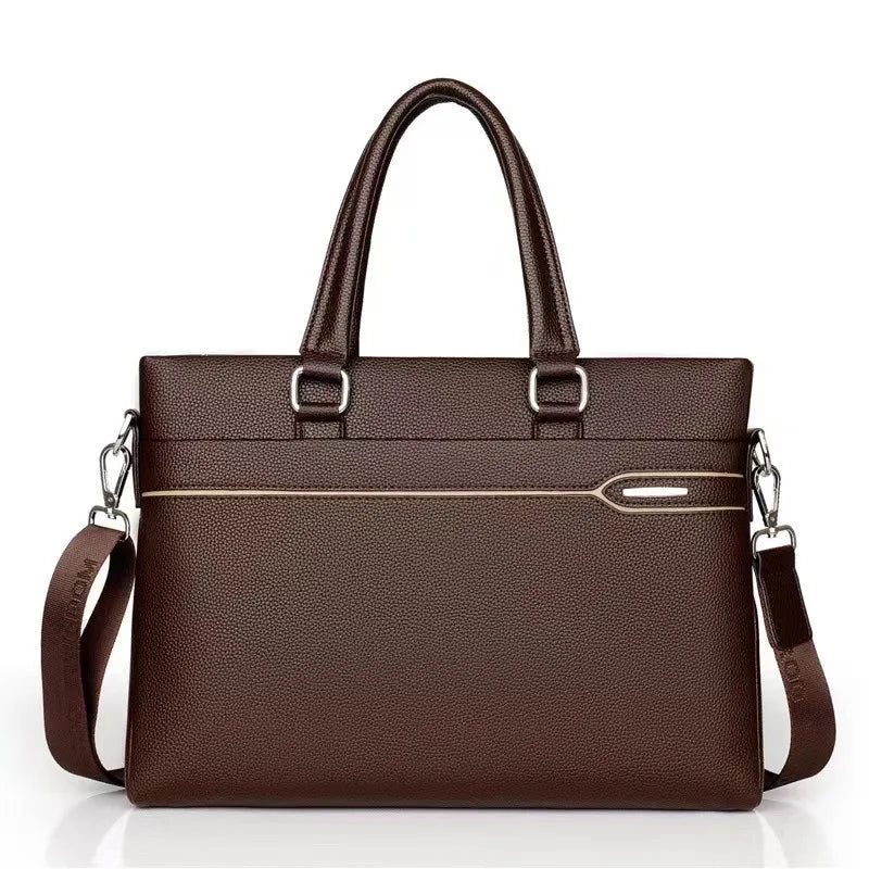 single shoulder crossbody business briefcase