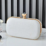 Classic Diamonds Metal Frame Clutches