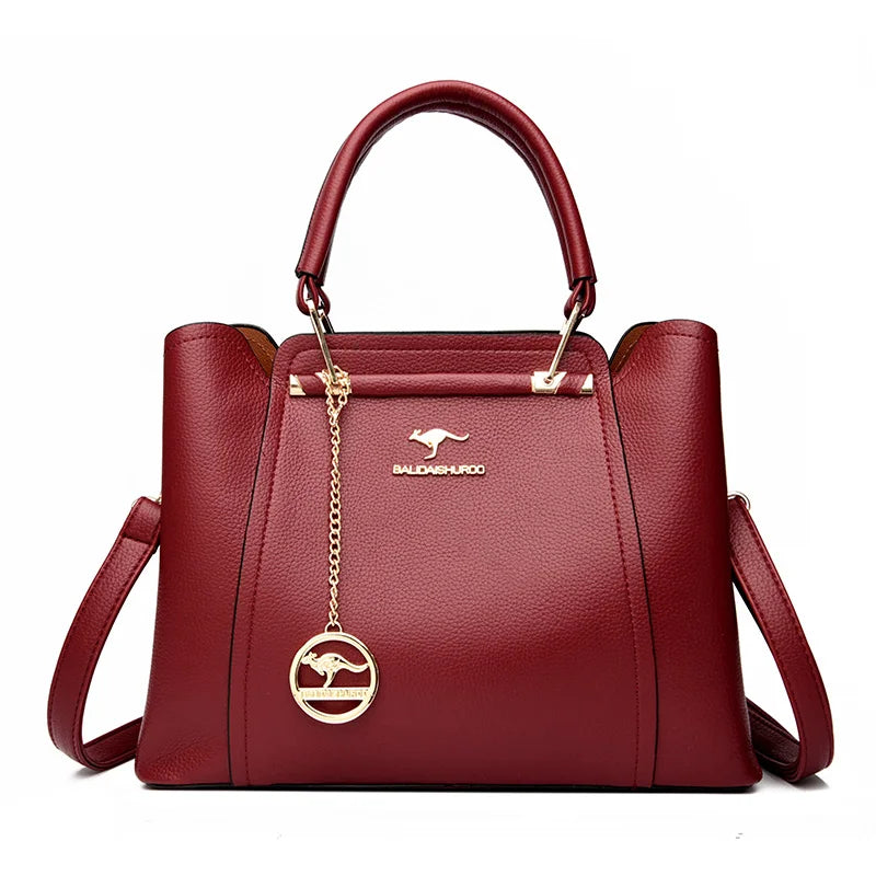 Women Luxury Designer Soft Leather Handbags