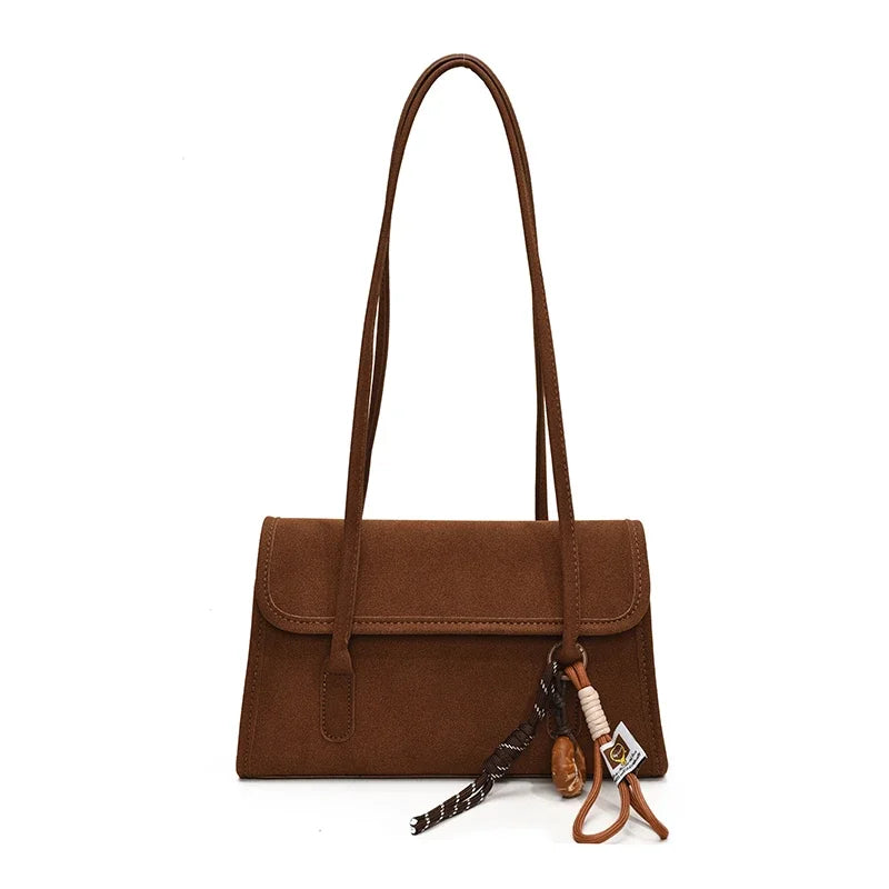 Autumn and Winter Retro Matte Small Bag for Women