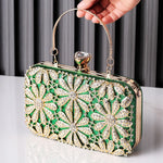 Flower Water Diamond Clutch