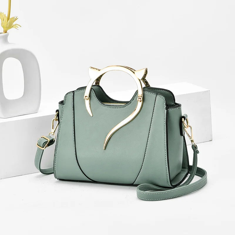 Vento Marea 2025 Women's PU Leather Tote & Crossbody Bag