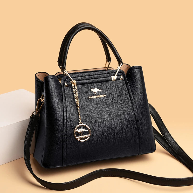 Women Luxury Designer Soft Leather Handbags