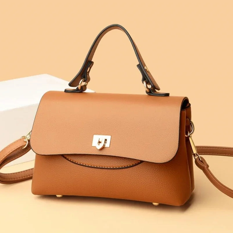 Luxury Large Capacity Multilayer Shoulder Messenger Bag