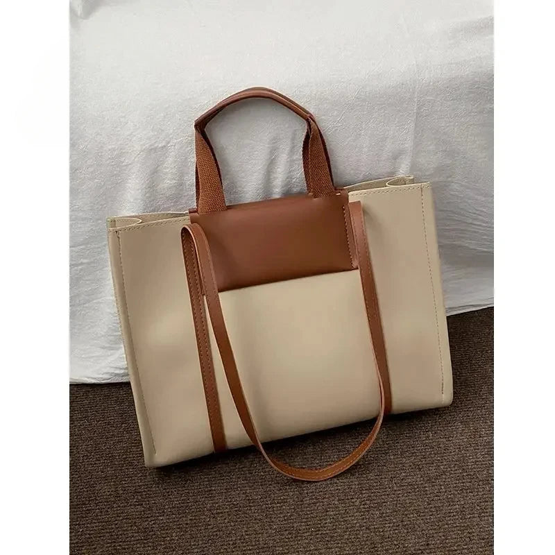 Leather Tote Bags Women Large Capacity