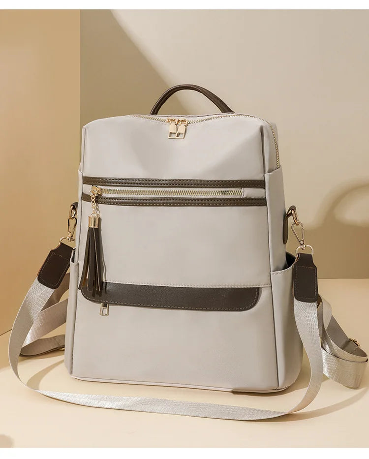 Oxford cloth versatile new women's fashion large capacity backpack