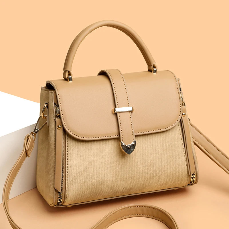 Fashion Luxury Design PU Leather Women Small Shoulder Crossbody Bags
