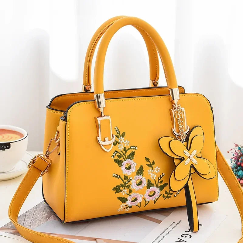 Women Embroidery Handbags Purse Tote Bags