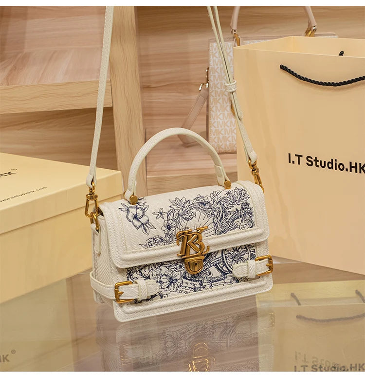 High-end texture summer designer single shoulder crossbody bag