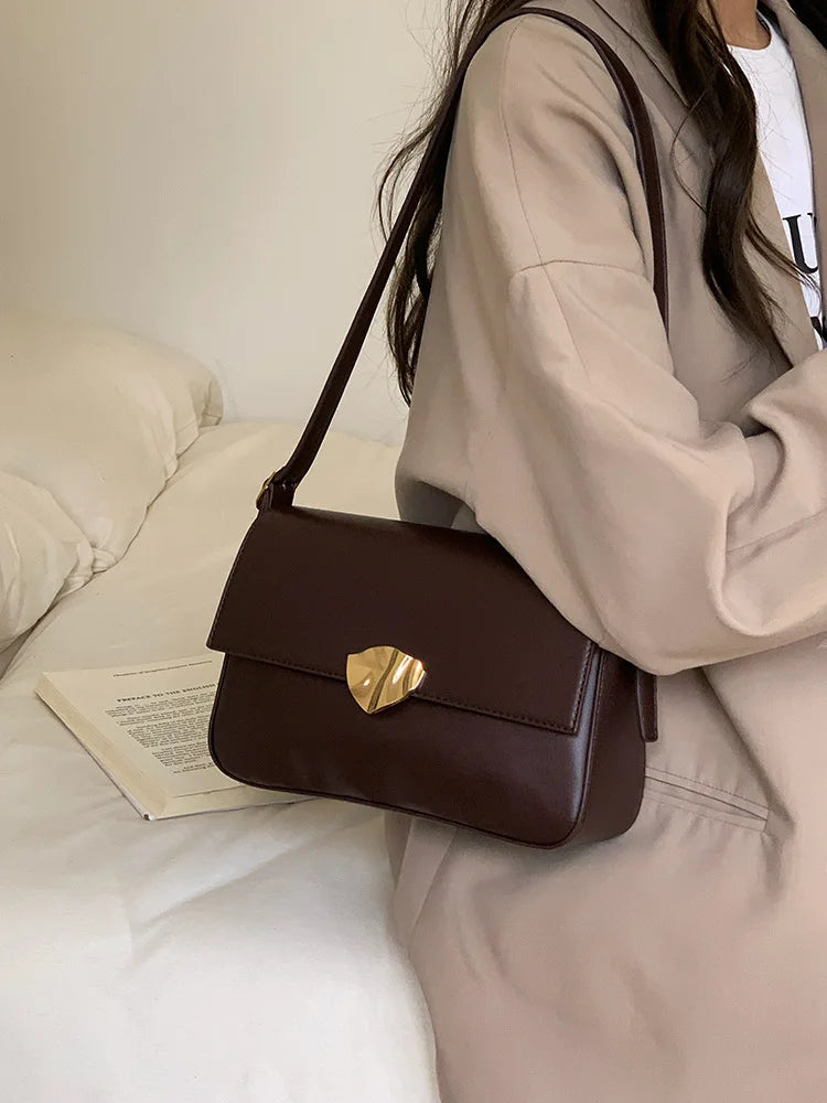 CGC Vintage Designer Luxury Women Square Shoulder Bag
