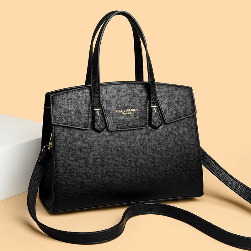 High Quality Soft Leather Women's Handbag Luxury