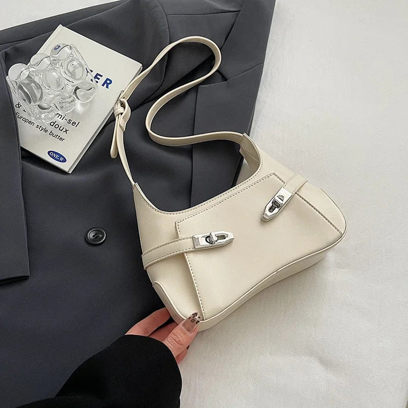LEFTSIDE Small PU Leather Shoulder Bags For Women