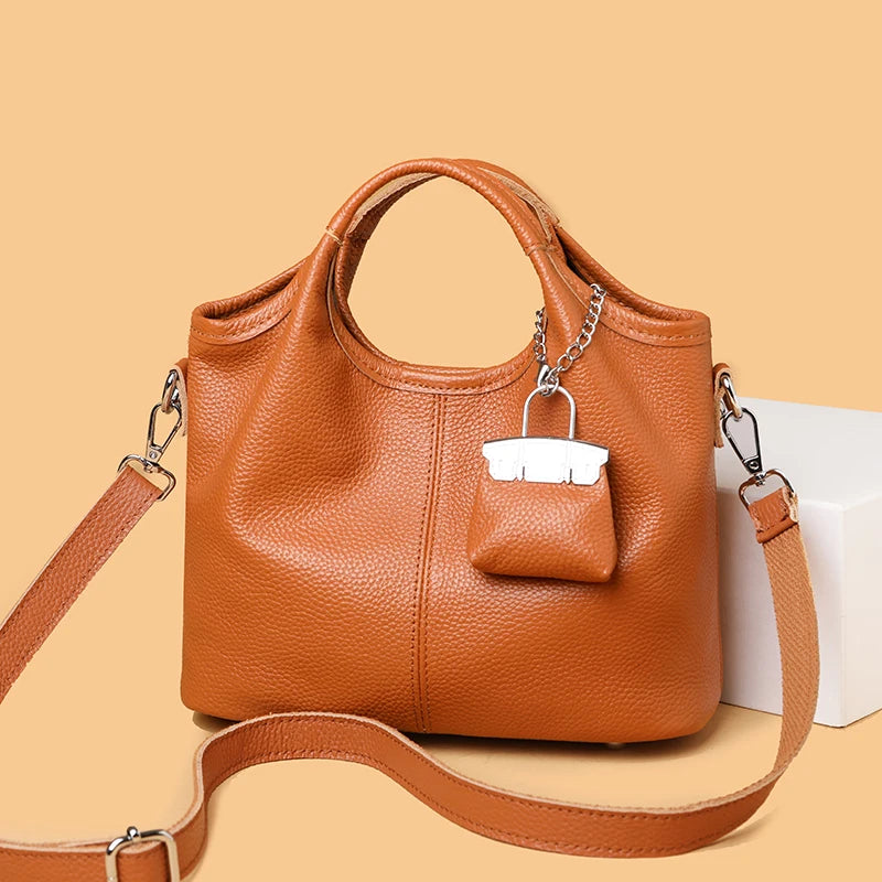 High-quality Genuine Leather Women's Handbag