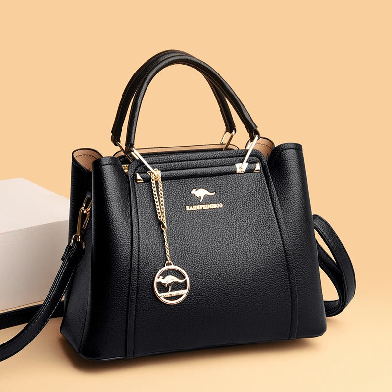 Women Luxury Designer Soft Leather Handbags