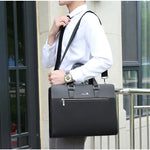 PU Leather Briefcase Bag For Men