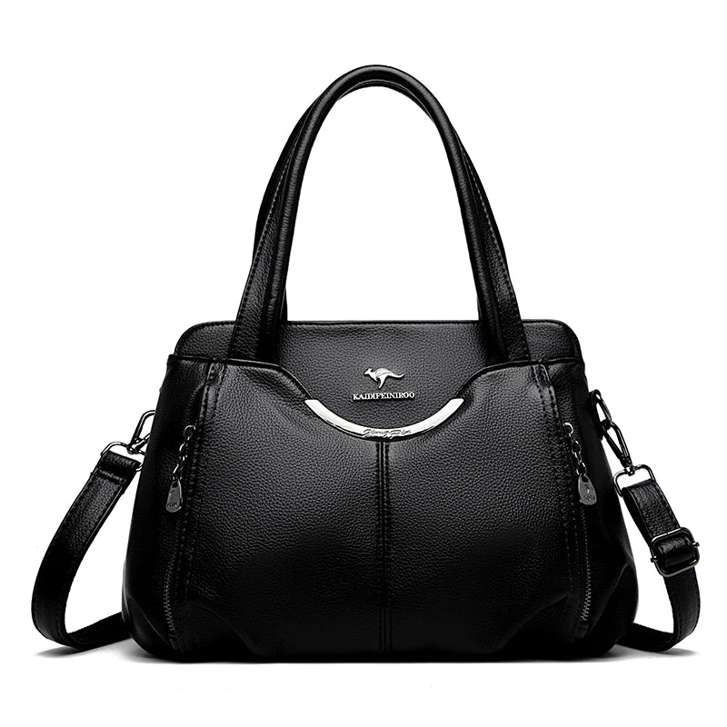 New Multi Pocket Women's Handbag
