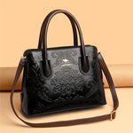 Luxury Flower Pattern Designer Handbag
